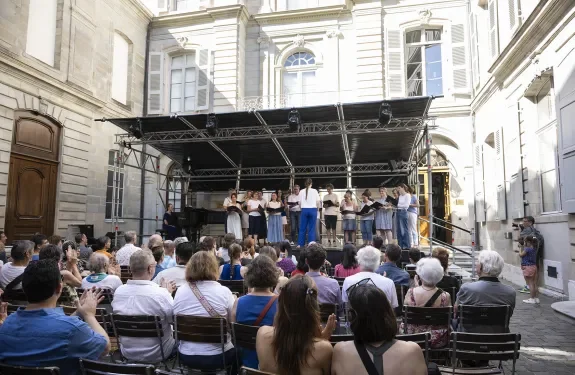 Le choeur HES-SO à la Fête de la Musique en 2026