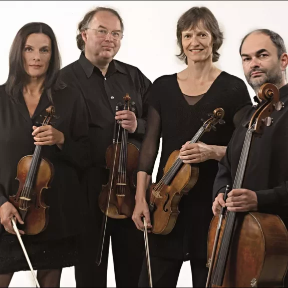 Photographie du Quatuor Mosaïque