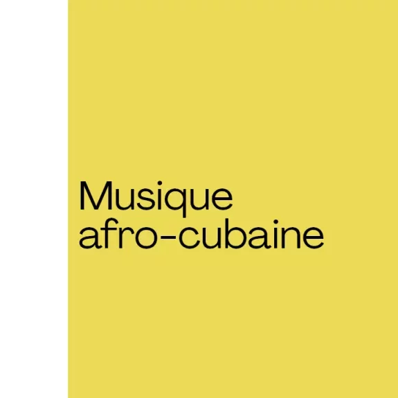 Musique afro-cubaine
