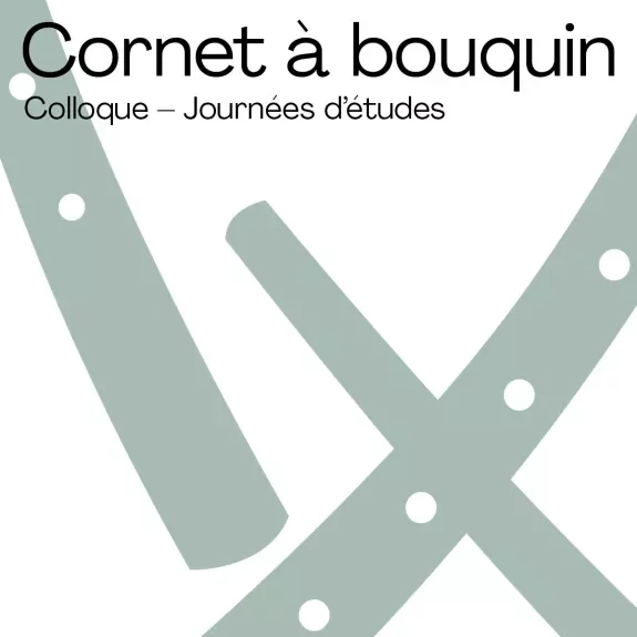 Cornet à bouquin - colloque