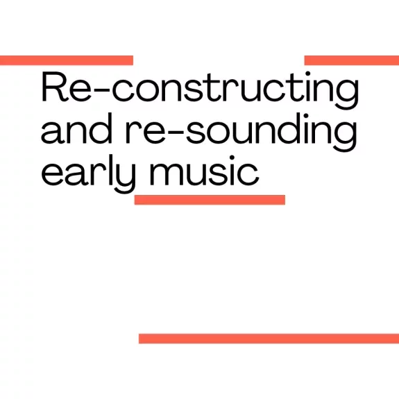 Visuel du colloque de musique ancienne