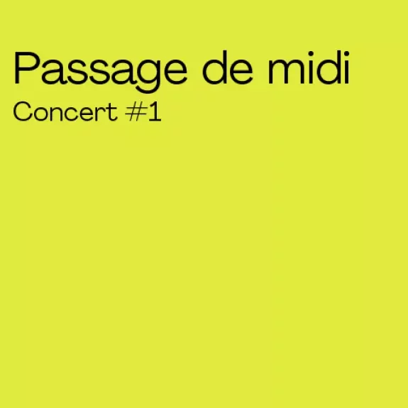 Passage de midi 1