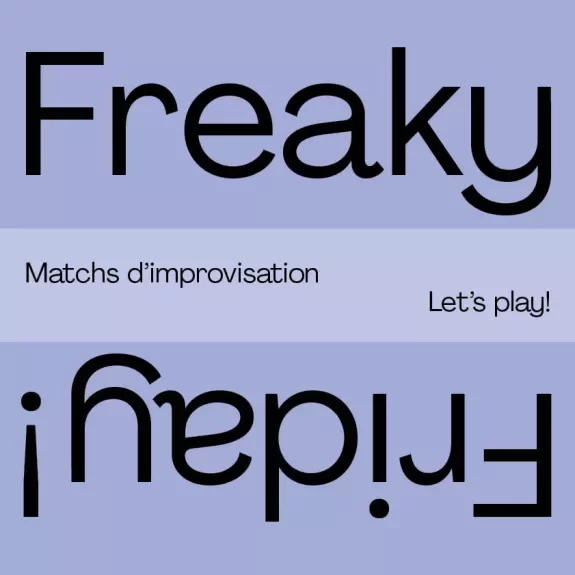 Affiche du Freaky Friday d'avril 2025
