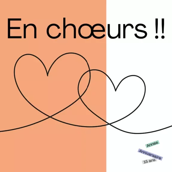 en choeur