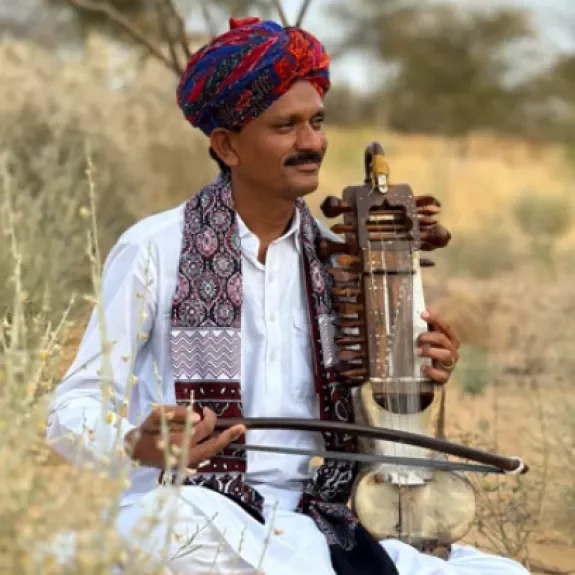 Musicien du Rajasthan
