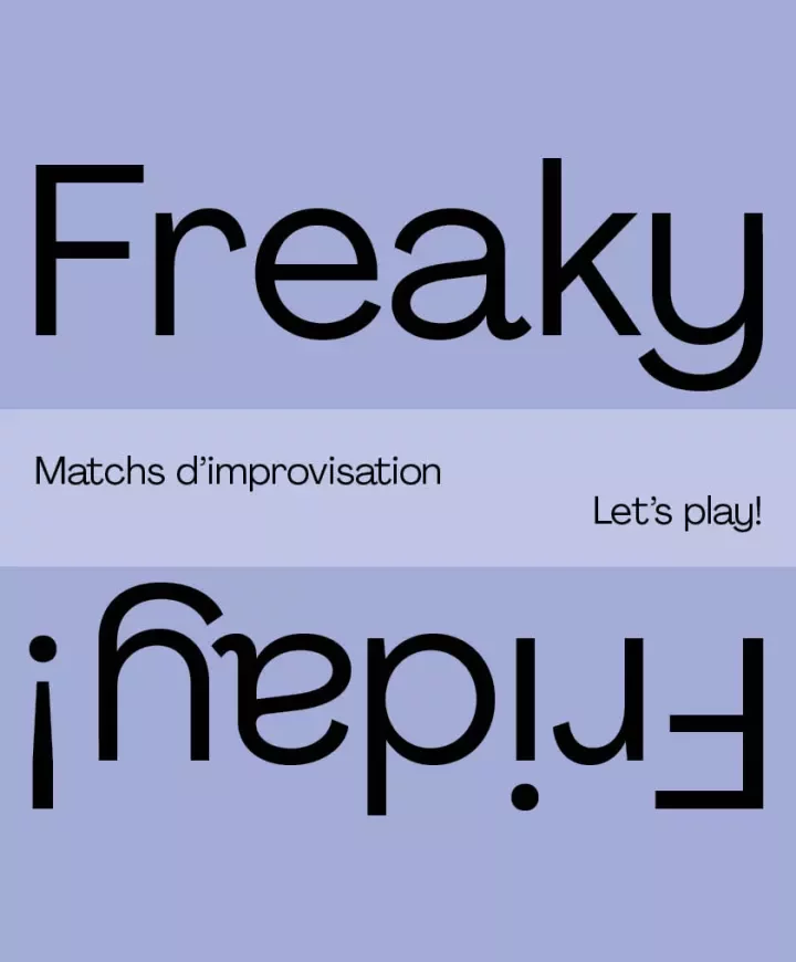 Affiche du Freaky Friday d'avril 2025