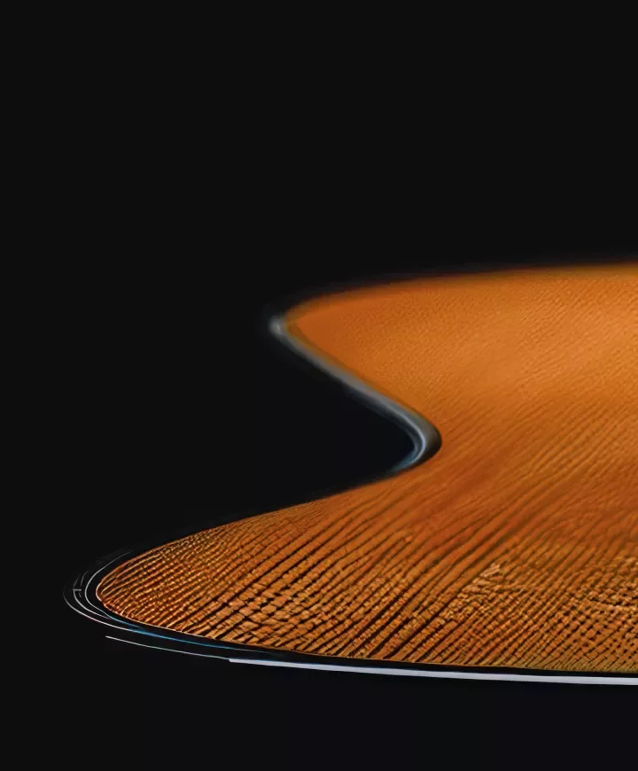 Dos de guitare sur fond noir