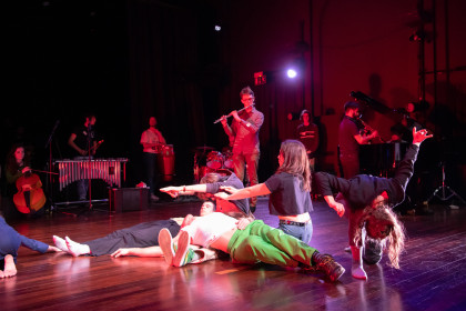 Match d'impro lors du Freaky Friday