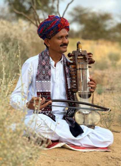 Musicien du Rajasthan