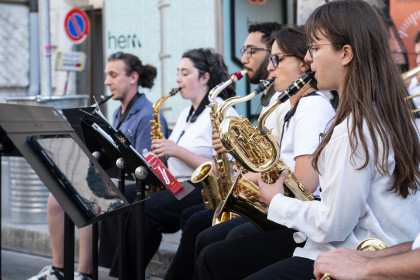 Les étudiant-e-s de la HEM jouent pour la fête de la musique